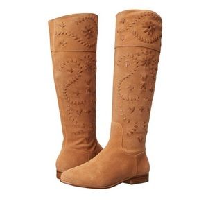 Jack Rogers Tall Signature Stitching Boots